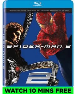 Spider-Man 2 (Blu-ray) Tobey Maguire Kirsten Dunst James Franco (US IMPORT) - Picture 1 of 2