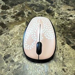 Logitech M317 M317C Wireless USB Mouse w/ Receiver Pink   - Picture 1 of 7