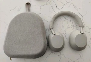 Sony WH-1000XM5 Wireless Over-Ear Bluetooth Headphones - Silver/Grey - Picture 1 of 7