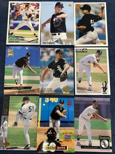 Jason Bere (9) Card Lot Incl. Rookie Card Chicago White Sox - Picture 1 of 1