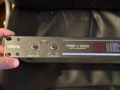 Yamaha REV100 Reverb - Rackmount Digital Reverberator ( no power adapter) - Image 1 of 4