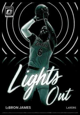 2022-23 Donruss Optic LIGHTS OUT INSERT / LeBron James - Image 1 of 2