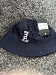 England Cricket Bucket Hat Navy Blue - Picture 1 of 1