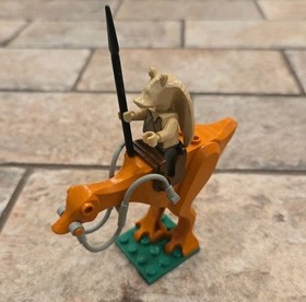 Lego 7115 Star Wars Gungan Patrol Kaadu Minifigure and Jar Jar Binks Minifigure