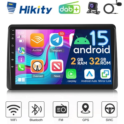 DAB+ Android 15 Autoradio GPS Navi BT  Für Dacia Duster 2019-2021 - Bild 1 von 4