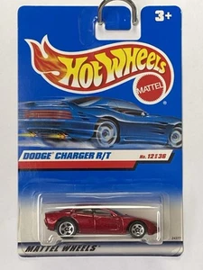 Red Dodge Charger R/T 2000 Hot Wheels Car #12/36 Collect Mattel - Picture 1 of 7