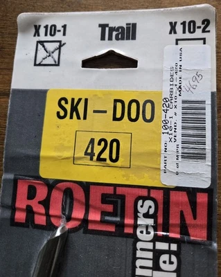Roetin 001-420. X10-1 Carbide Runners SKI DOO Foto 1 de 4