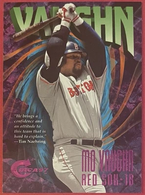 Mo Vaughn 1997 Circa Rave #42 /150 #D 137/150 Red Sox - Image 1 of 2