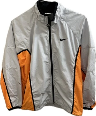 Vintage 90's Nike Windbreaker Jacket Reflective Cycling Running Men's M Read - Image 1 of 4
