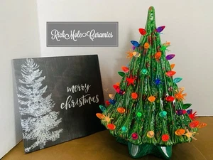 12 Inch Lava Ceramic Tree , Hand Made,one Of A Kind - Picture 1 of 3