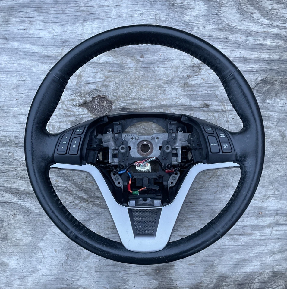 07-11 Honda CRV CR-V Volante Cuero Negro Estéreo y Controles de Crucero Fabricante de Equipo Original Foto 1 de 3