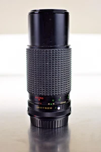 Vtg Tou Five Star Macro Zoom Camera Lens 75-200mm f1:4.5 Canon FD 4.5 FD Mount - Picture 1 of 3