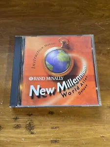 Vintage Rand McNally New Millennium World Atlas Deluxe CD-ROM for Windows - Picture 1 of 1