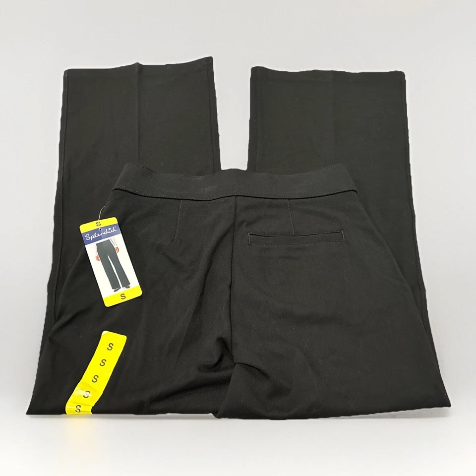 Splendid Women's Black Wide Leg Soft Pullon Pants Dress Pants Size S