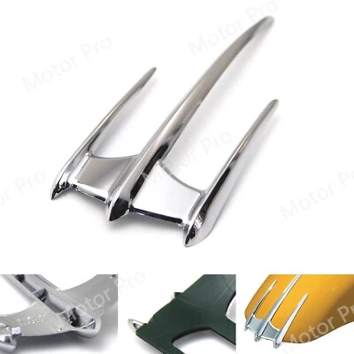 Guardabarros delantero cromado para Yamaha V Star 1300 1100 650 Foto 1 de 4