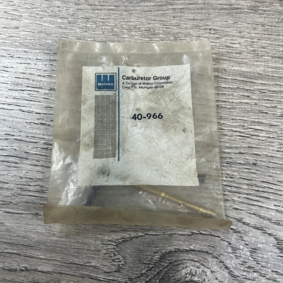 Walbro 40-966 Shaft Assembly 409661 Genuine Nos Oem - Image 1 of 4