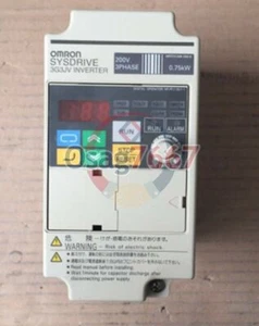 USADO UN INVERSOR OMRON 0,75 KW 220 V probado 3G3JV-A2007 - Imagen 1 de 3