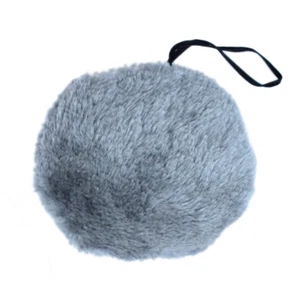 Gray Plush Bunny Tail ~ FUN EASTER HALLOWEEN BUNNY RABBIT COSTUME TAIL DRESSUP - Picture 1 of 2