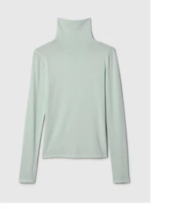 GAP TURTLENECK SIZE MEDIUM AQUA NWT - Picture 1 of 2