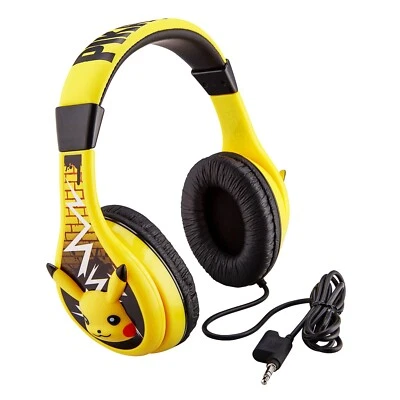 eKids Pokemon Pikachu Wired Headphones for Kids - Image 1 of 4