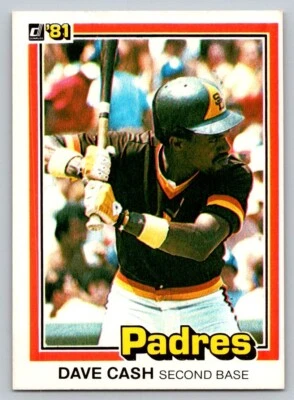 1981 Donruss - #121 Dave Cash - Image 1 of 2