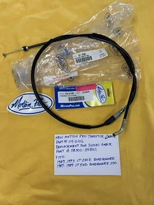 NUEVO CABLE ACELERADOR SUZUKI Motion Pro (04-0106) (58300-35B01) 1987-93 LT230E QUAD - Imagen 1 de 6