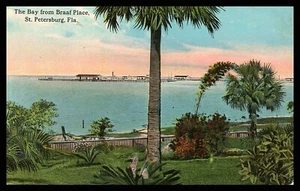 SAN PETERSBURGO, FLORIDA, BAHÍA TAMPA, BRAAF PLACE, San Petersburgo PC Ass'n, 1913 - Imagen 1 de 2