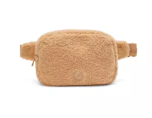 Victoria's Secret PINK Plüsch Teddy Gürteltasche (Harlow Nude) - Bild 1 von 3