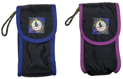 2 Set Vintage Blue / Purple Quality Camera Accessories Small Camera Bag Pouch - Image 1 of 4