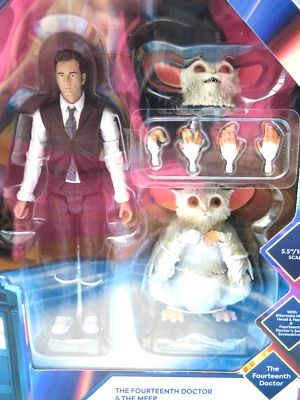 DOCTOR WHO FIGURE *FOURTEENTH DOCTOR & MEEP* VORTEX 6OTH ANNIVERSARY *STAR BEAST - Image 1 of 4