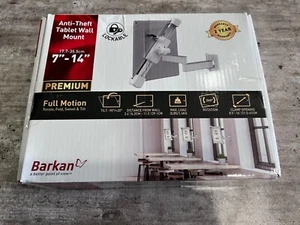 BARKAN Tablet Mount for wall & cabinet 7" - 12" Rotate, Fold, Swivel & Tilt - Picture 1 of 2