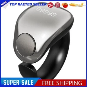 Muslim Gift Smart Electronic Counter 4 Digit Tasbeeh Tasbih Zikr Ring(Tin Color) - Zdjęcie 1 z 11