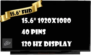 120hz Panel Dell G15 5530 P121F 15.6" FHD Gaming LCD LED Screen G5530-7268GRY-P - Picture 1 of 6