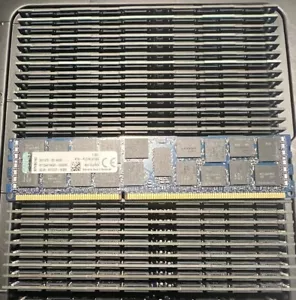 64Gb (4x16GB) Kingston - KTH-PL316LV/16G PC3-12800 16GB1600 MHz DDR3 ECC REG - Picture 1 of 1