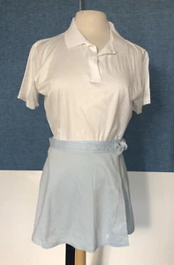 Bill Blass Tennis Lady vintage wrap skirt blue S/M - Picture 1 of 8