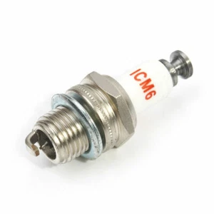 Rcexl ICM6 10mm IRIDIUM spark plug for Gas/Petrol Powered Engines CM6 Spark Plug - Picture 1 of 8