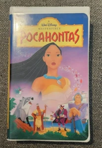 1996 WALT DISNEY'S MASTERPIECE POCAHONTAS MOVIE VHS WITH CLAMSHELL - Imagen 1 de 11