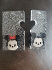 Mickey and Minnie home made resin pieces necklace or keychain disney resins