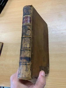 *RARE* 1748 "LES ŒUVRES DE VIRGILE" 2ÈME ÉDITION VOLUME 1 LIVRE ANTIQUE (P4) - Imagen 1 de 19