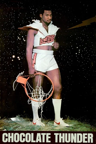 PHILADELPHIA 76ERS DARRYL DAWKINS "CHOCOLATE THUNDER" 20X30 POSTER PRINT Cover