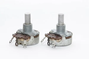 2x Potentiometer von Allen Bradley CTS 13, 5 Ohm lin., Variable Resistor, NOS - Picture 1 of 9
