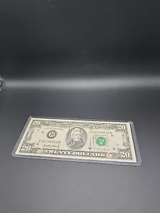 (Ink Smear Error)) $20 1974 Federal Reserve Note Uncirculated #65 - Picture 1 of 8