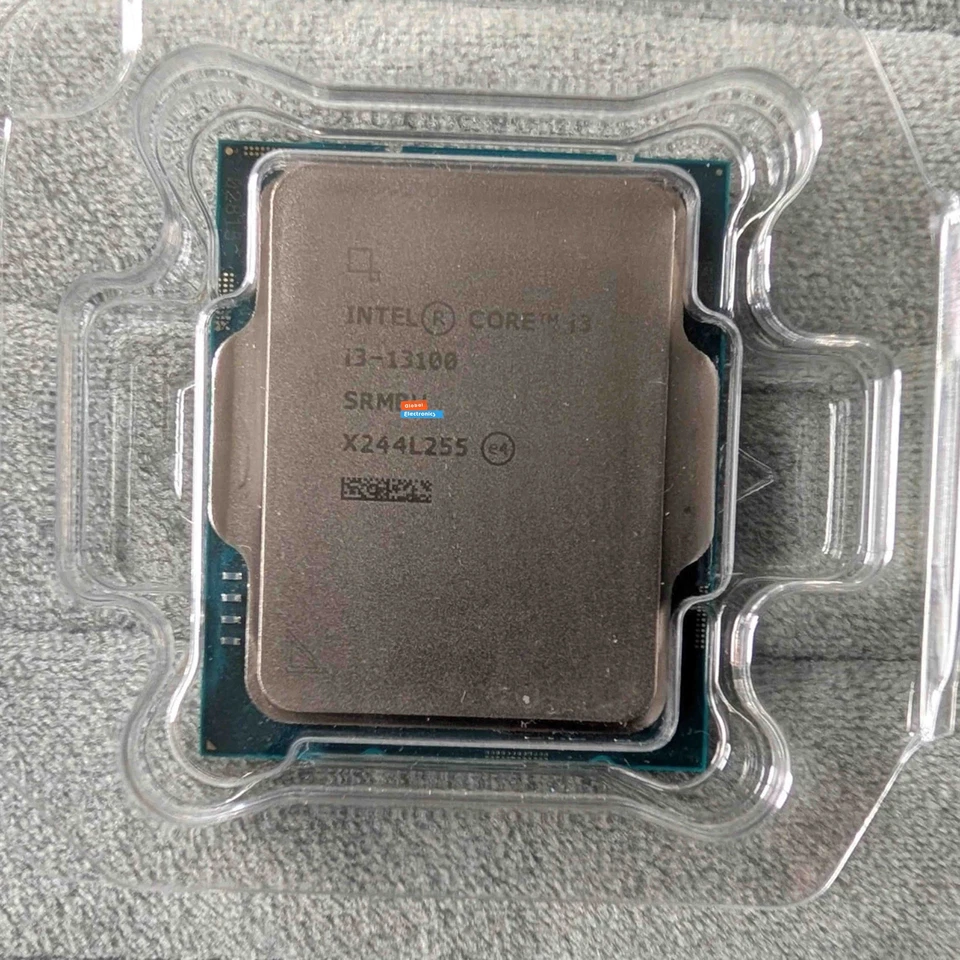 Intel Core I3-13100 Raptor Lake 4-Core CPU Processor - Image 1 of 1
