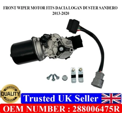 FRONT WIPER MOTOR FOR DACIA SANDERO 2013 - 2020 OEM - 288006475R - Image 1 of 4