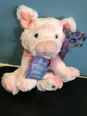 Russ Berrie Shining Stars Pig Brand New With Sealed Code.*SMOKE FREE HOME - Image 1 of 2