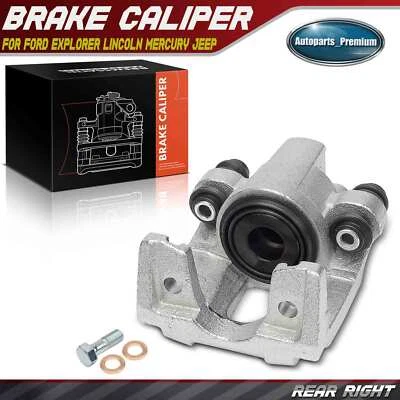 Rear Right Disc Brake Caliper w/ 1 Piston for Ford Explorer Mercury Jeep Wrangle - Image 1 of 4