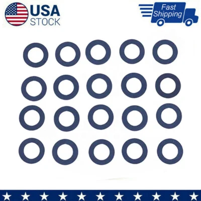 20PCS Oil Drain Plug Gasket Crush Washer 90430-12031 For Toyota Camry 1989-2018 Foto 1 de 4