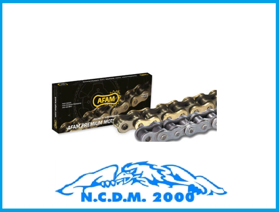 Catena Trasmissione Oro Afam 520 Xrr2 X. Ring 120 maglie