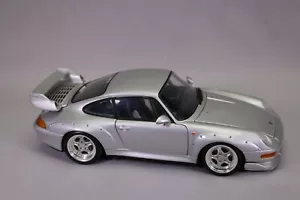 LA023 UT MODELS Voiture 1/18 Porsche 911 GT series silver - Imagen 1 de 12