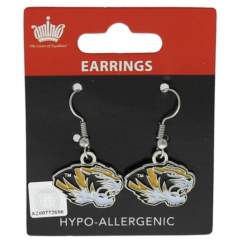 Missouri Tigers Dangler Earrings Cover